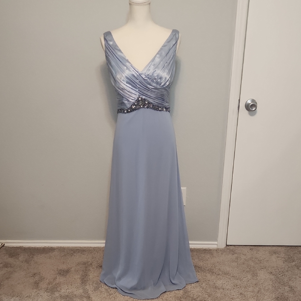 Patra Ellegant Blue Formal Dress
